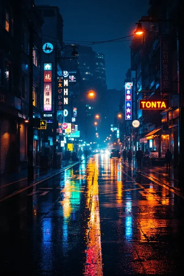 城市雨景 木瓜影视 海报