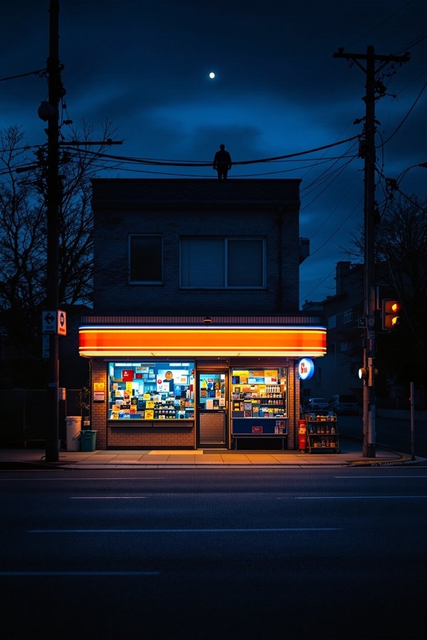 午夜便利店 木瓜影视 海报